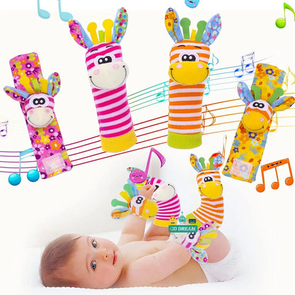 Baby Wrist Rattle & Socks